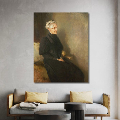 Isabella Guthrie Mccosh 1817–1909 John White Alexander jwa7 quadro stampato su tela