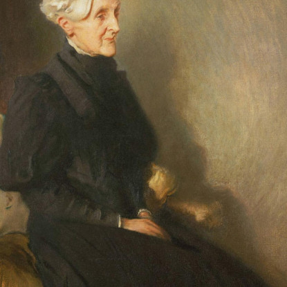 Isabella Guthrie Mccosh 1817–1909 John White Alexander jwa7 quadro stampato su tela