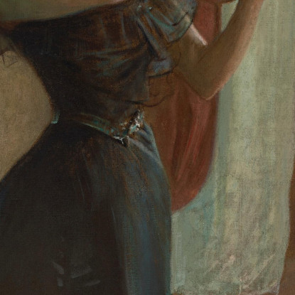 Ritratto Di Kathleen Cowan John White Alexander jwa15 quadro stampato su tela