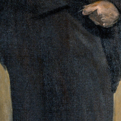 Ritratto Di Samuel L. Clemens (Mark Twain) John White Alexander jwa18 quadro stampato su tela