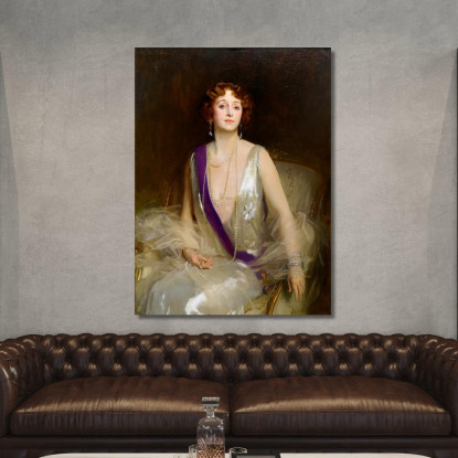 Grace Elvina Marchesa Curzon Di Kedleston John Singer Sargent jss97 quadro stampato su tela
