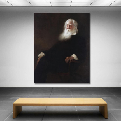 Walt Whitman John White Alexander jwa25 quadro stampato su tela