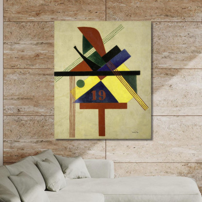 19 László Moholy-Nagy lmn1 quadro stampato su tela
