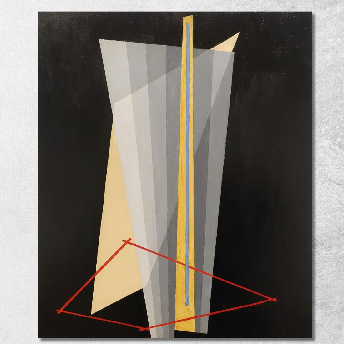 Costruzione László Moholy-Nagy lmn13 quadro stampato su tela