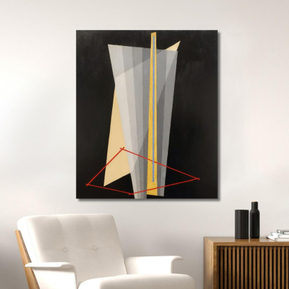 Costruzione László Moholy-Nagy lmn13 quadro stampato su tela