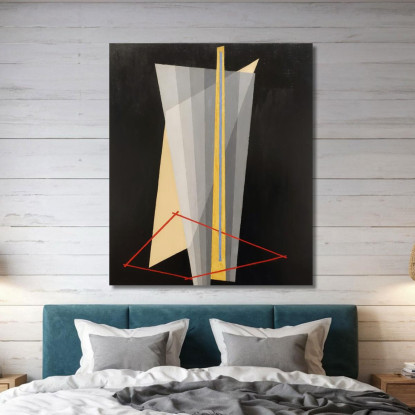 Costruzione László Moholy-Nagy lmn13 quadro stampato su tela