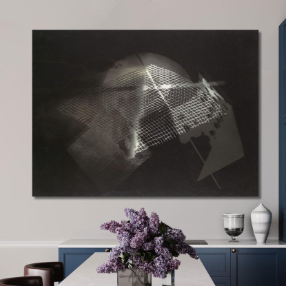 Fotogramma László Moholy-Nagy lmn19 quadro stampato su tela