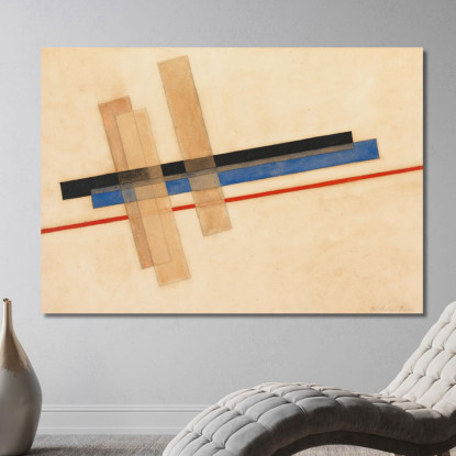 Composizione László Moholy-Nagy lmn27 quadro stampato su tela
