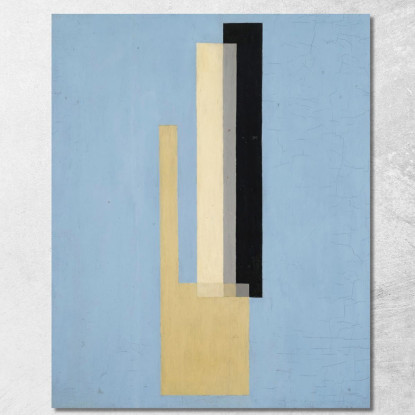 Costruzione László Moholy-Nagy lmn29 quadro stampato su tela