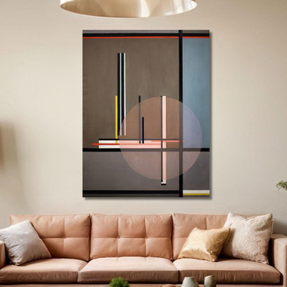 Lis László Moholy-Nagy lmn33 quadro stampato su tela