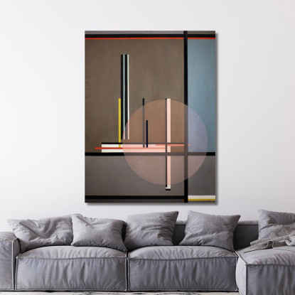 Lis László Moholy-Nagy lmn33 quadro stampato su tela