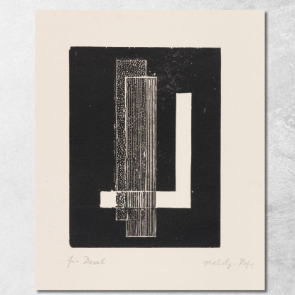Senza Titolo László Moholy-Nagy lmn36 quadro stampato su tela