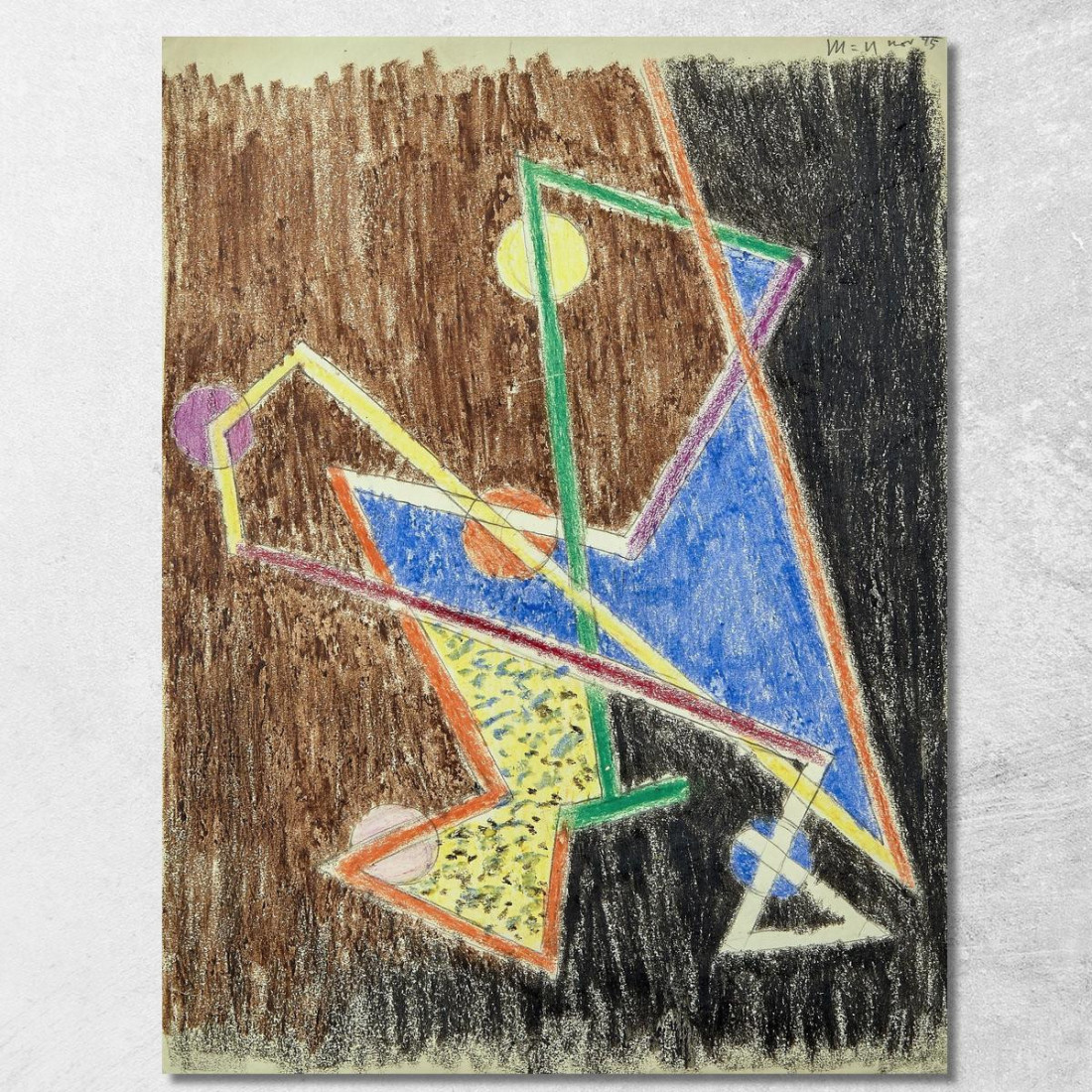 Senza Titolo – Esplosione Di Colori Protesta Del Colore László Moholy-Nagy lmn37 quadro stampato su tela