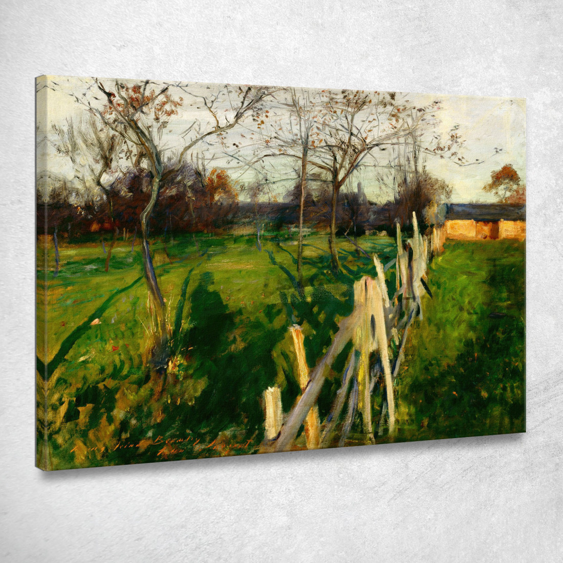 Campi Domestici John Singer Sargent jss107 quadro stampato su tela