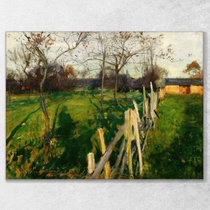Campi Domestici John Singer Sargent jss107 quadro stampato su tela