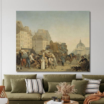 Il Trasloco Louis Léopold Boilly llb17 quadro stampato su tela