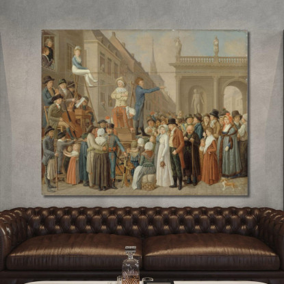 Il Palco Louis Léopold Boilly llb21 quadro stampato su tela