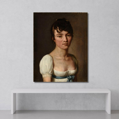 Ritratto Di Una Donna Anonima Louis Léopold Boilly llb25 quadro stampato su tela