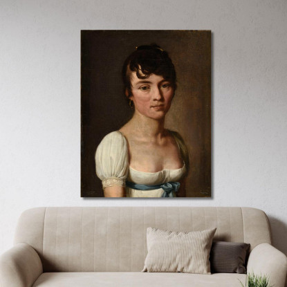 Ritratto Di Una Donna Anonima Louis Léopold Boilly llb25 quadro stampato su tela