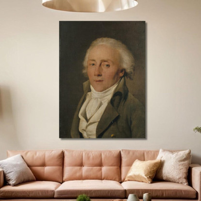 Ritratto Di Jean-Baptiste Corsse (1760-1815) Attore Louis Léopold Boilly llb27 quadro stampato su tela