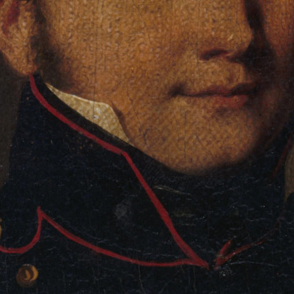 Ritratto Detto Del Capitano Jules Raulin Louis Léopold Boilly llb31 quadro stampato su tela