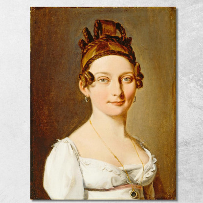 Ritratto Di Una Signora Louis Léopold Boilly llb38 quadro stampato su tela