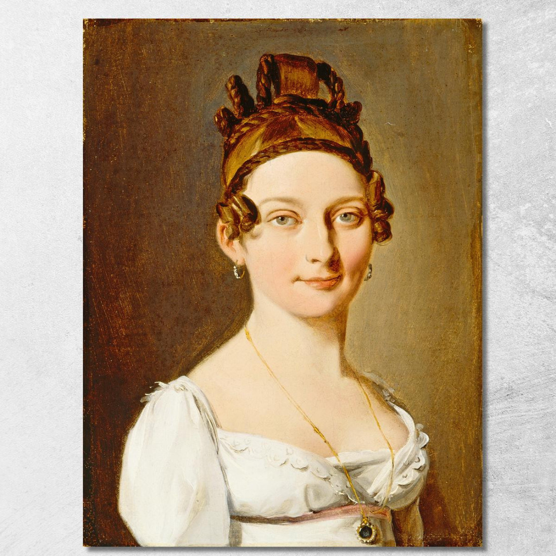 Ritratto Di Una Signora Louis Léopold Boilly llb38 quadro stampato su tela