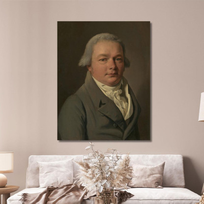Ritratto Di Un Uomo Louis Léopold Boilly llb39 quadro stampato su tela