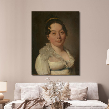 Ritratto Di Una Donna Louis Léopold Boilly llb42 quadro stampato su tela