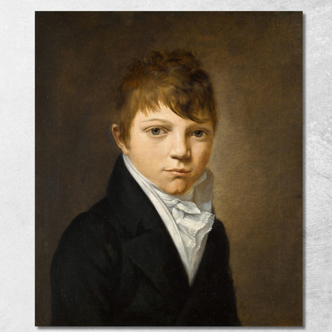 Ritratto Di Un Ragazzo Giovane Louis Léopold Boilly llb43 quadro stampato su tela