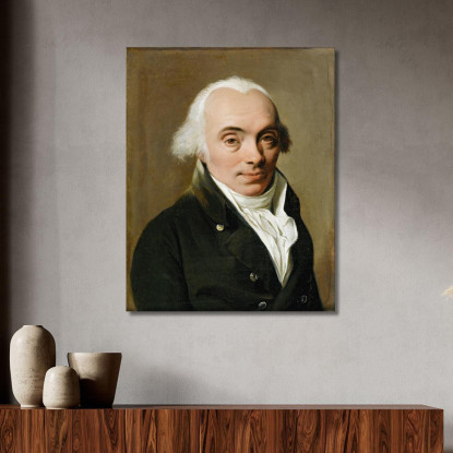 Ritratto Presunto Di Alexandre Lenoir Louis Léopold Boilly llb48 quadro stampato su tela