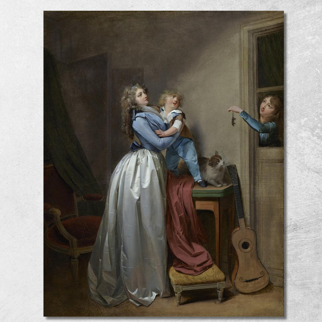 Il Topo Morto Louis Léopold Boilly llb54 quadro stampato su tela