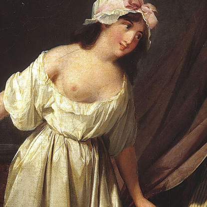 Il Dolce Risveglio Louis Léopold Boilly llb64 quadro stampato su tela