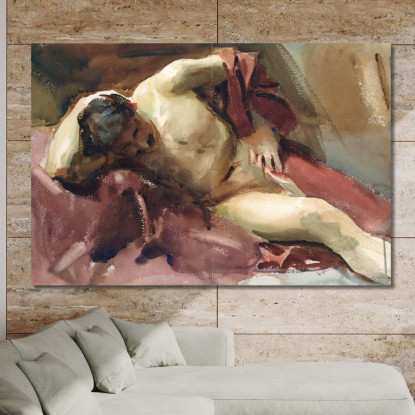 Modello Italiano John Singer Sargent jss118 quadro stampato su tela