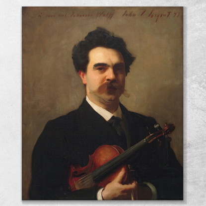 Johannes Wolff John Singer Sargent jss120 quadro stampato su tela
