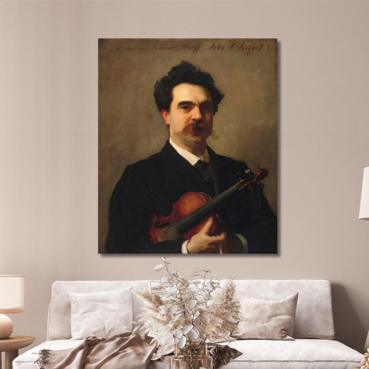 Johannes Wolff John Singer Sargent jss120 quadro stampato su tela