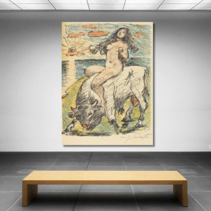 Le Char De Vénus Lovis Corinth lcr19 tableau impression sur toile