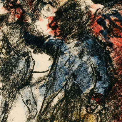 La Fuite Avortée Lovis Corinth lcr23 tableau impression sur toile