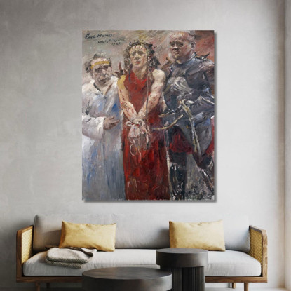 Ecce Homo Lovis Corinth lcr26 tableau impression sur toile