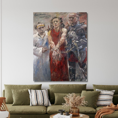 Ecce Homo Lovis Corinth lcr26 tableau impression sur toile