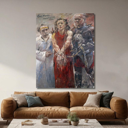 Ecce Homo Lovis Corinth lcr26 tableau impression sur toile