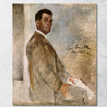 Franz Heinrich Corinth Le Père De L'Artiste Lovis Corinth lcr32 tableau impression sur toile