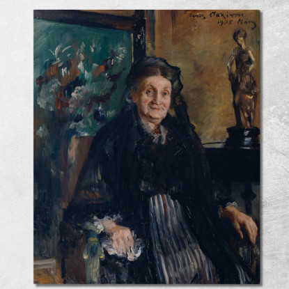 Madame Marie Moll Lovis Corinth lcr33 tableau impression sur toile