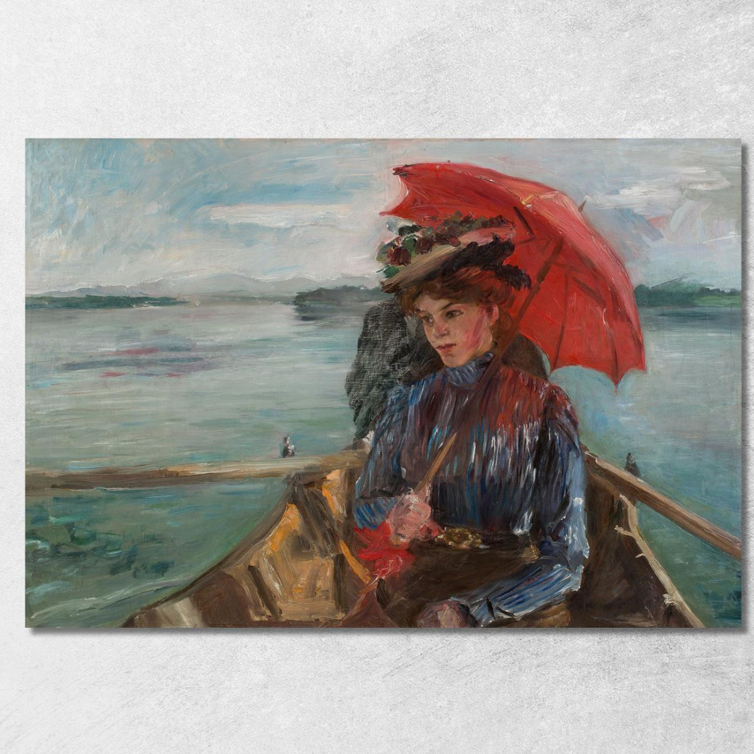 Mademoiselle Heck Lovis Corinth lcr34 tableau impression sur toile