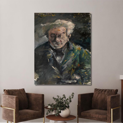 Georg Brandes Lovis Corinth lcr35 tableau impression sur toile