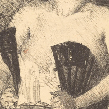Fille En Corset Lovis Corinth lcr36 tableau impression sur toile