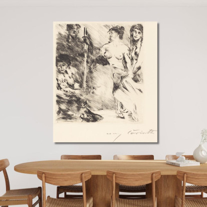 Harem Lovis Corinth lcr40 tableau impression sur toile