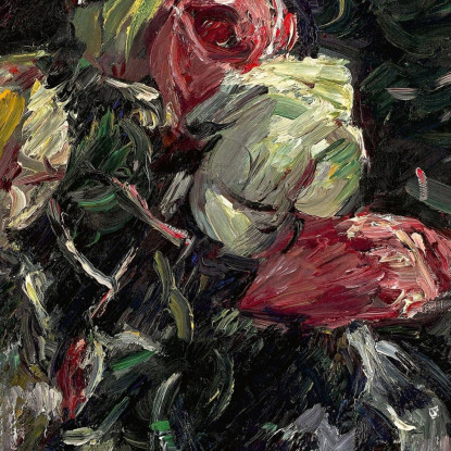 Roses Claires 2 Lovis Corinth lcr41 tableau impression sur toile
