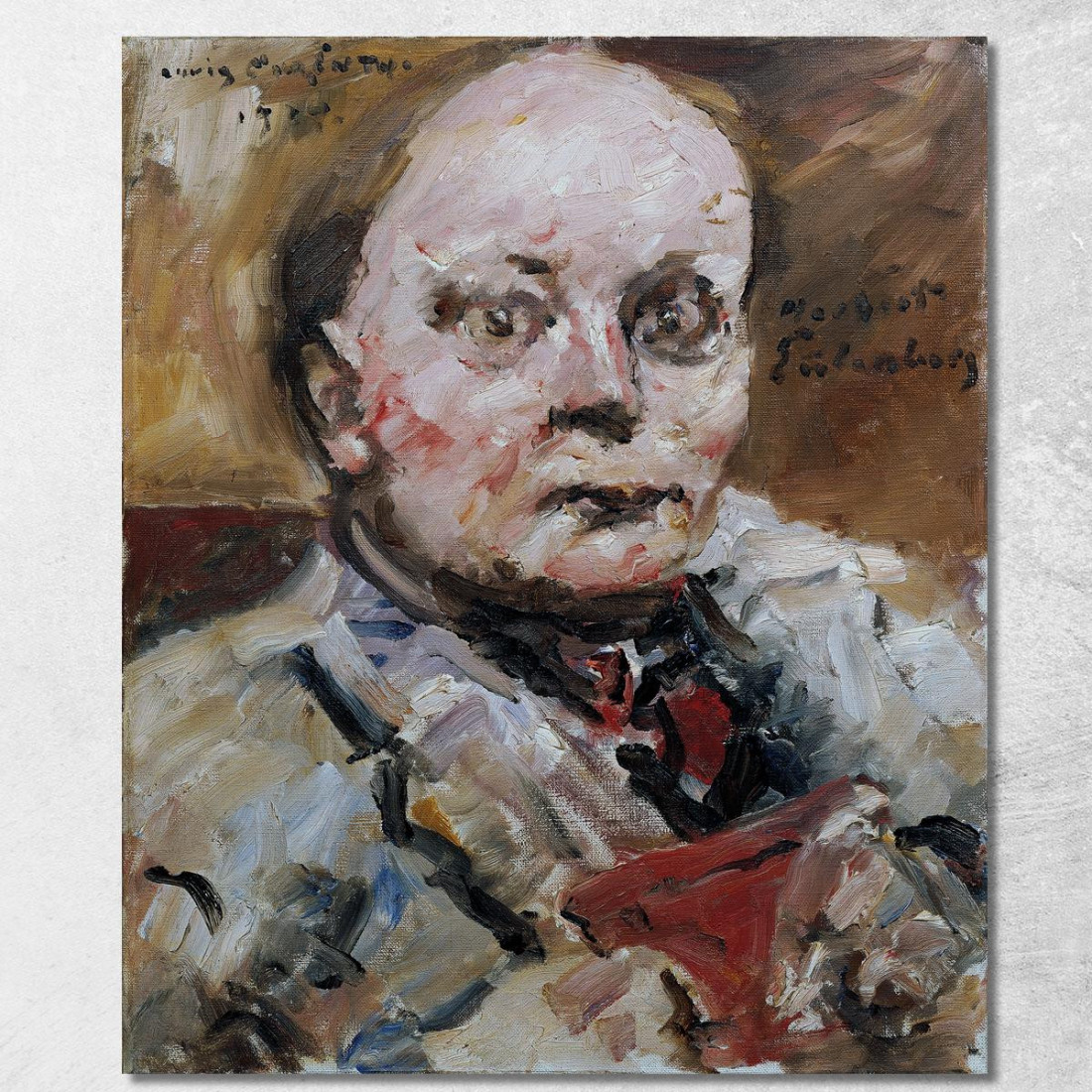 Herbert Eulenberg Lovis Corinth lcr42 tableau impression sur toile