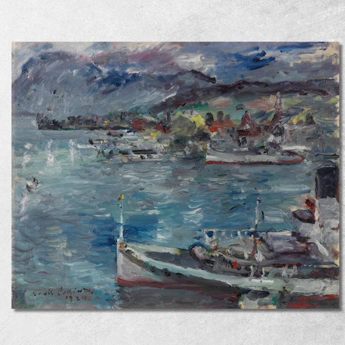 Lac De Lucerne Le Matin Lovis Corinth lcr58 tableau impression sur toile